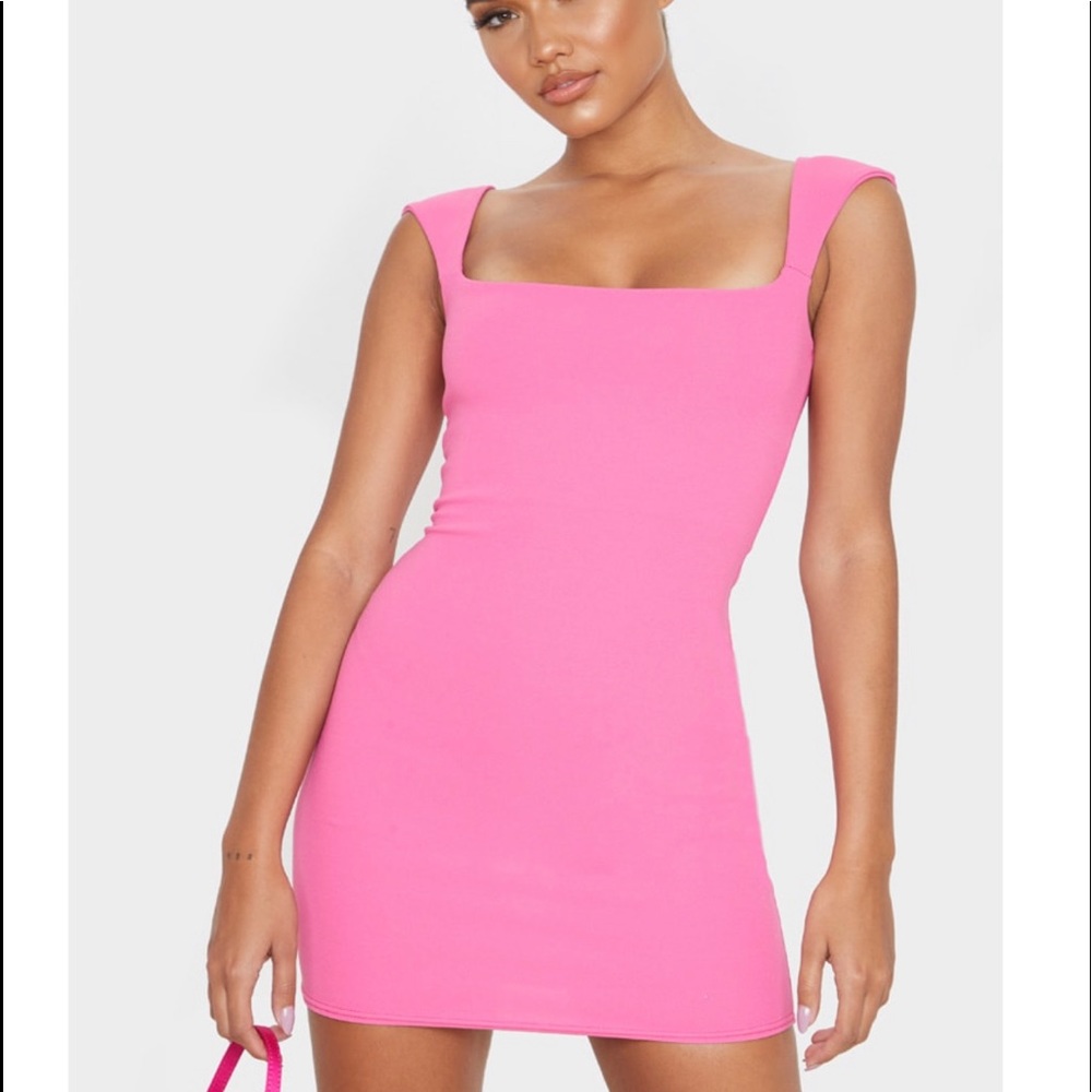 Pink bodycon dress brand new with tags
